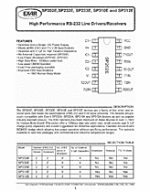 DataSheet SP233EE pdf